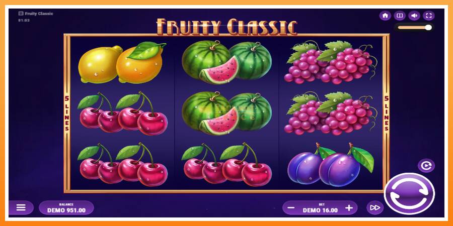 Fruity Classic leikjavél fyrir peninga, mynd 1