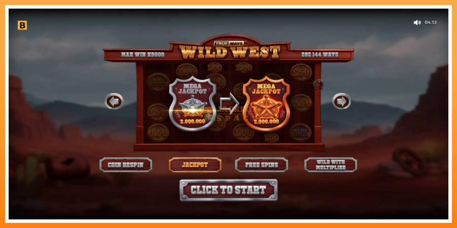 Wild West Trueways leikjavél fyrir peninga, mynd 1