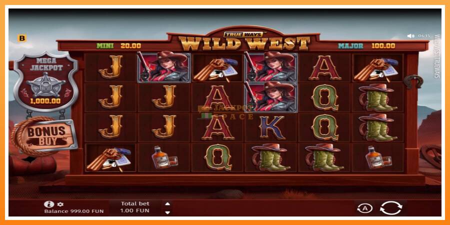 Wild West Trueways leikjavél fyrir peninga, mynd 2