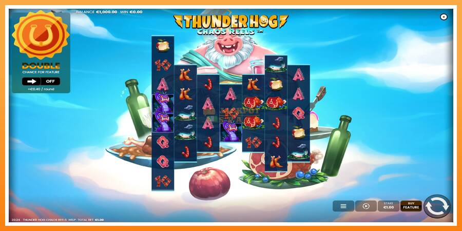 Thunder Hog Chaos Reels leikjavél fyrir peninga, mynd 2