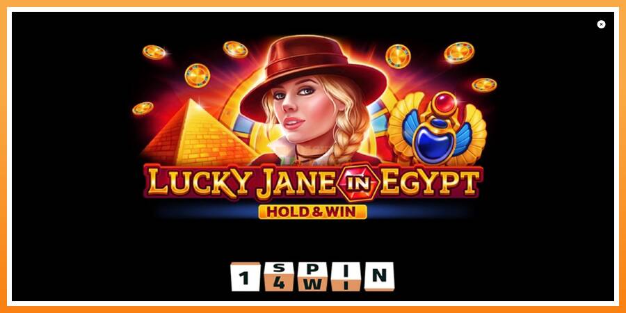 Lucky Jane in Egypt Hold & Win leikjavél fyrir peninga, mynd 1