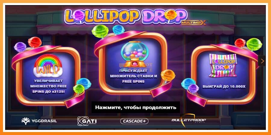 Lollipop Drop MultiMax leikjavél fyrir peninga, mynd 1