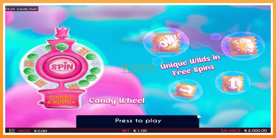 Candy Rush leikjavél fyrir peninga, mynd 1