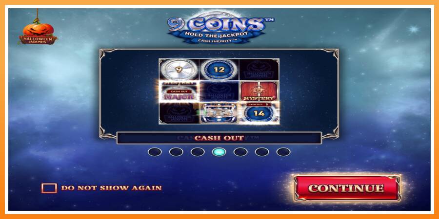 9 Coins Grand Platinum Edition Halloween Jackpot leikjavél fyrir peninga, mynd 1