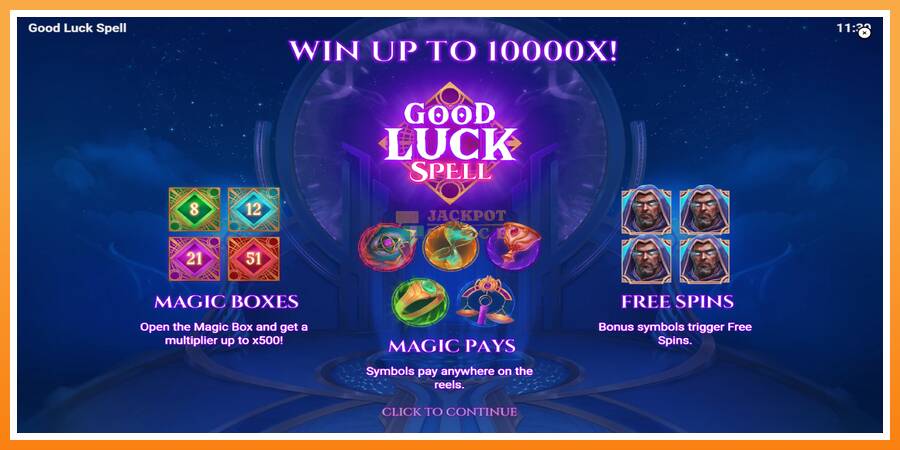 Good Luck Spell leikjavél fyrir peninga, mynd 1