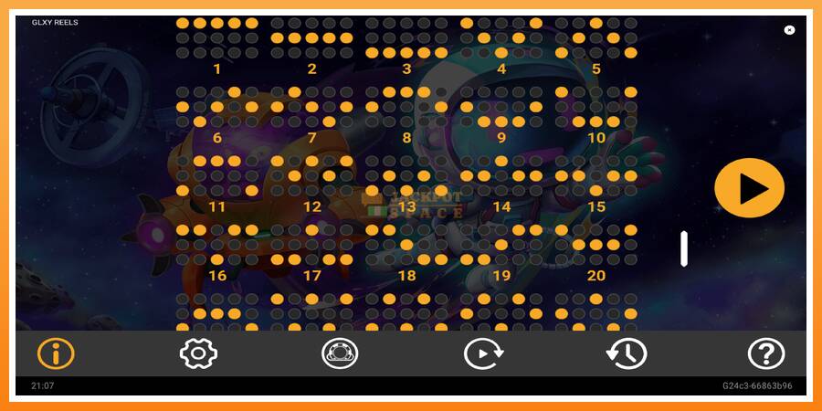 Glxy Reels leikjavél fyrir peninga, mynd 6