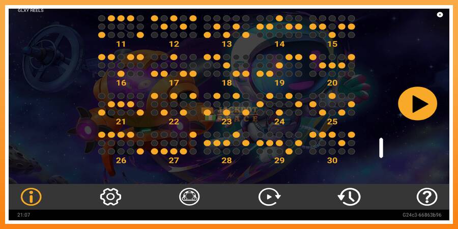 Glxy Reels leikjavél fyrir peninga, mynd 7