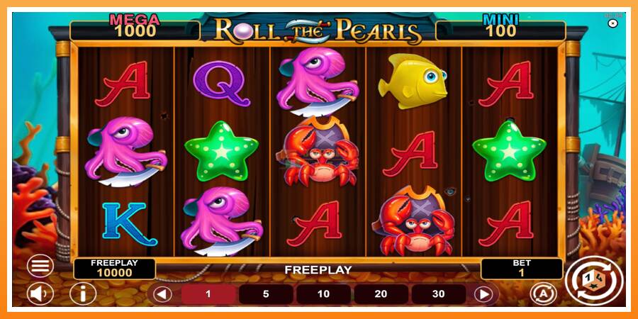 Roll The Pearls Hold & Win leikjavél fyrir peninga, mynd 2