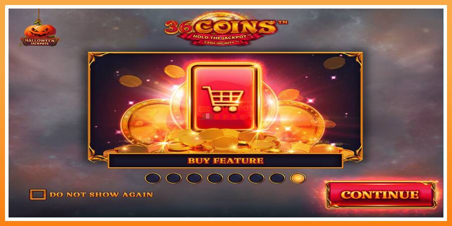 36 Coins Halloween Jackpots leikjavél fyrir peninga, mynd 1