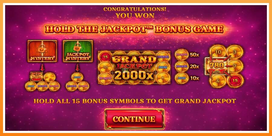 15 Coins Grand Gold Edition Halloween Jackpot leikjavél fyrir peninga, mynd 3