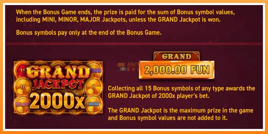 15 Coins Grand Gold Edition Halloween Jackpot leikjavél fyrir peninga, mynd 5