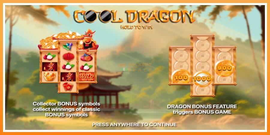 Cool Dragon: Hold to Win leikjavél fyrir peninga, mynd 1