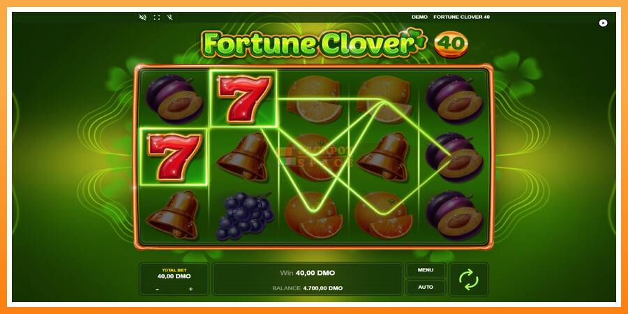 Fortune Clover 40 leikjavél fyrir peninga, mynd 3