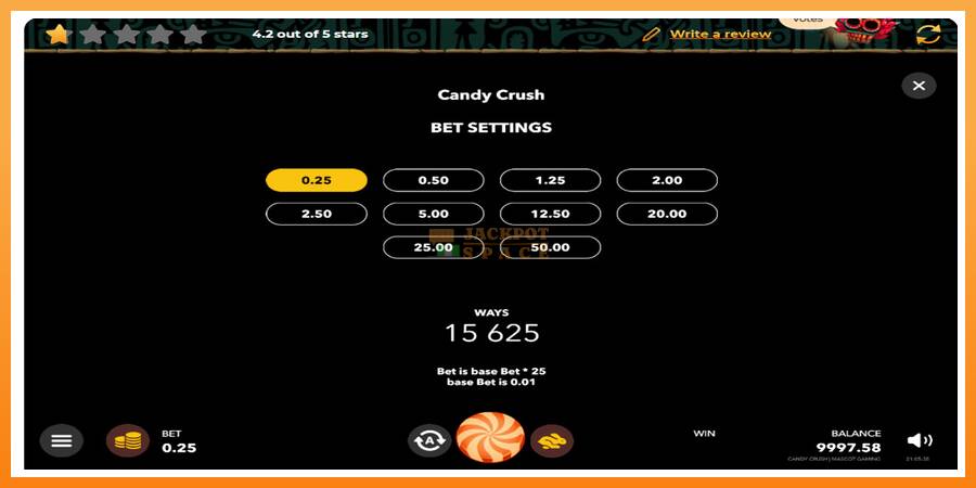 Candy Splasher leikjavél fyrir peninga, mynd 7