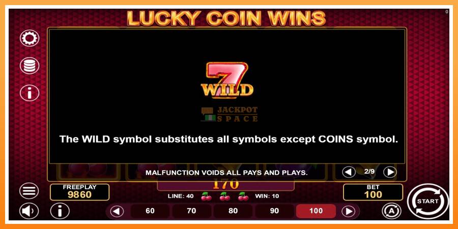 Lucky Coin Wins leikjavél fyrir peninga, mynd 5