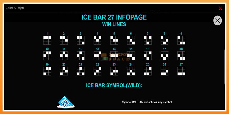 Ice Bar 27 leikjavél fyrir peninga, mynd 3