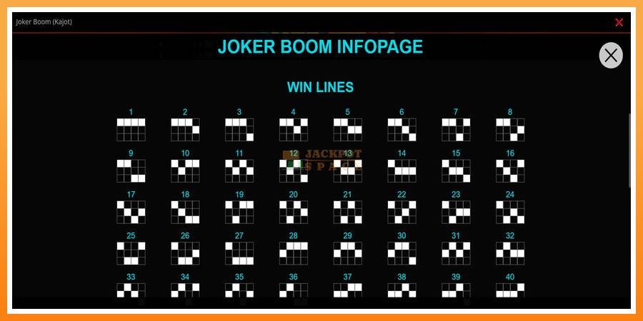 Joker Boom leikjavél fyrir peninga, mynd 3