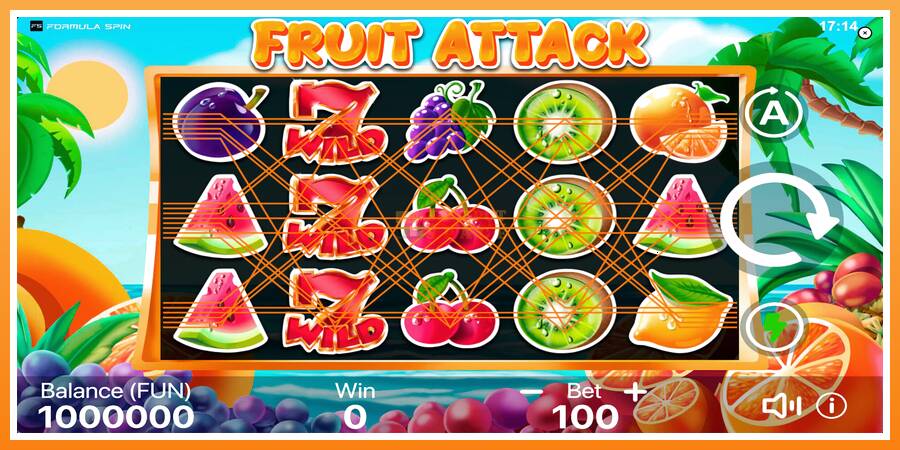 Fruit Attack leikjavél fyrir peninga, mynd 1