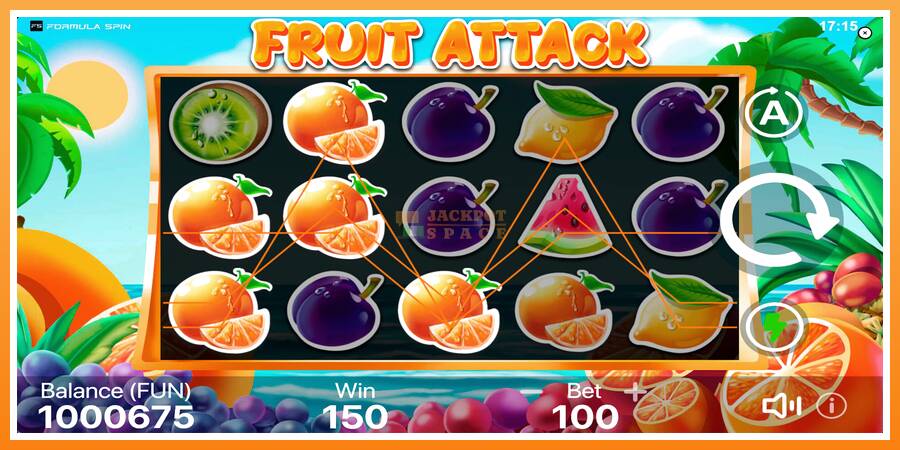 Fruit Attack leikjavél fyrir peninga, mynd 2