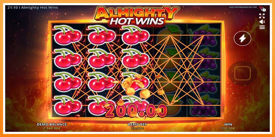 Almighty Hot Wins leikjavél fyrir peninga, mynd 2