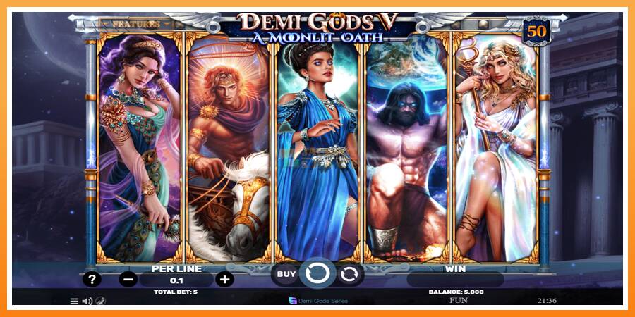 Demi Gods V – A Moonlit Oath leikjavél fyrir peninga, mynd 2