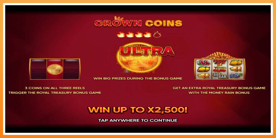 Crown Coins leikjavél fyrir peninga, mynd 1