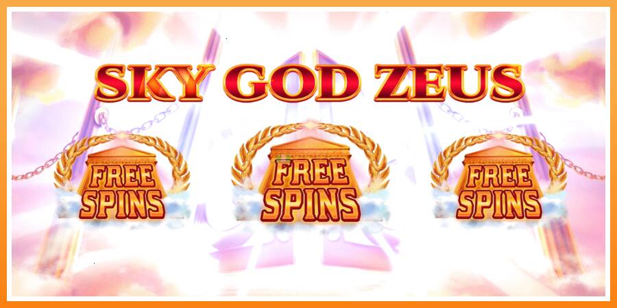 Sky God Zeus 3x3 leikjavél fyrir peninga, mynd 1