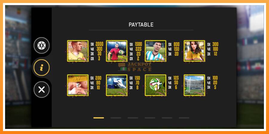 World Soccer Slot leikjavél fyrir peninga, mynd 5