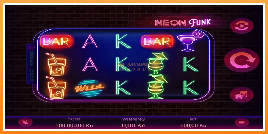 Neon Funk leikjavél fyrir peninga, mynd 1