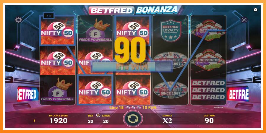 Betfred Bonanza leikjavél fyrir peninga, mynd 2