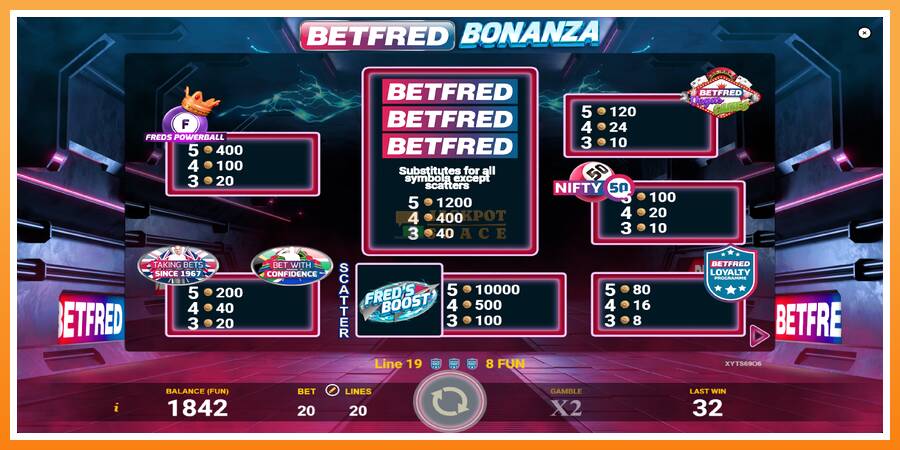 Betfred Bonanza leikjavél fyrir peninga, mynd 5