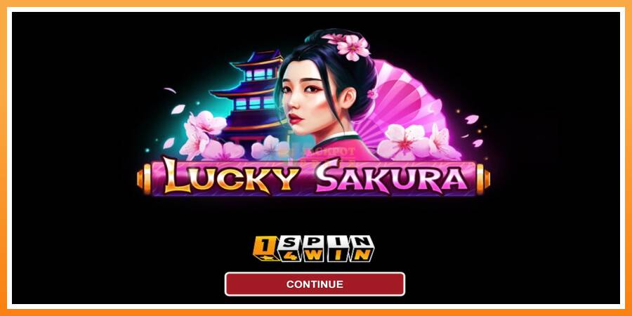 Lucky Sakura Win Spins leikjavél fyrir peninga, mynd 1