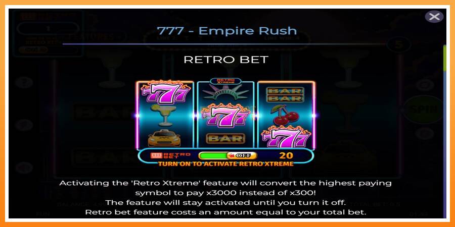 777 Empire Rush leikjavél fyrir peninga, mynd 4