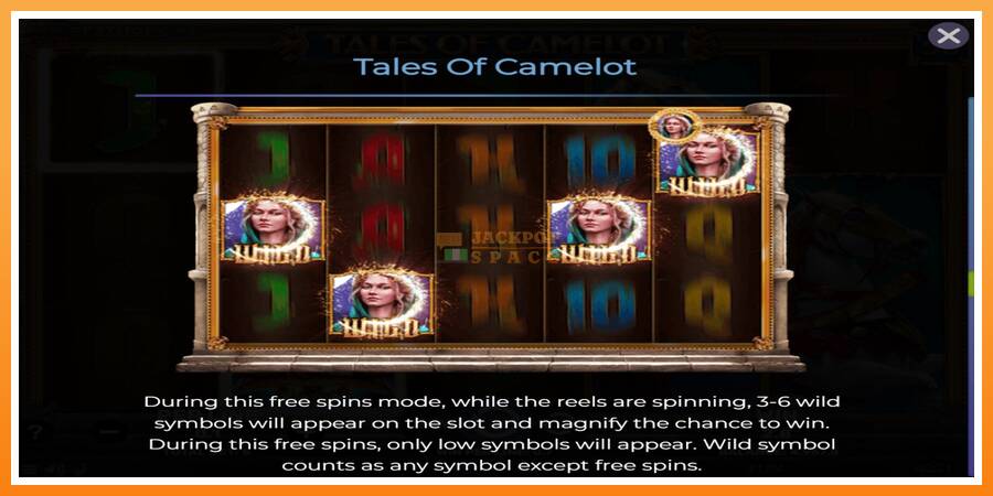 Tales of Camelot leikjavél fyrir peninga, mynd 6