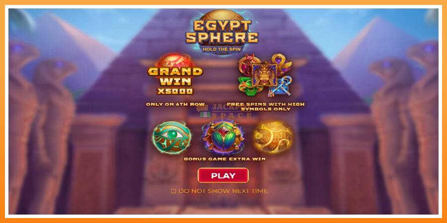 Egypt Sphere leikjavél fyrir peninga, mynd 1