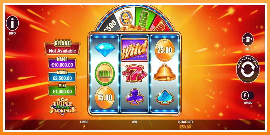 Triple Money Jackpot leikjavél fyrir peninga, mynd 2