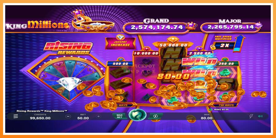 Rising Rewards King Millions leikjavél fyrir peninga, mynd 2