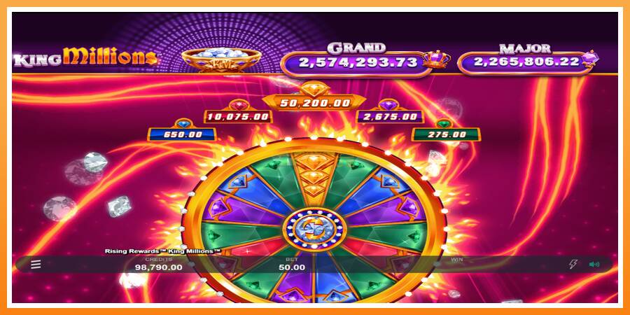 Rising Rewards King Millions leikjavél fyrir peninga, mynd 3