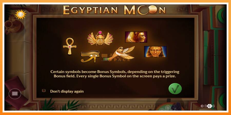 Egyptian Moon leikjavél fyrir peninga, mynd 1