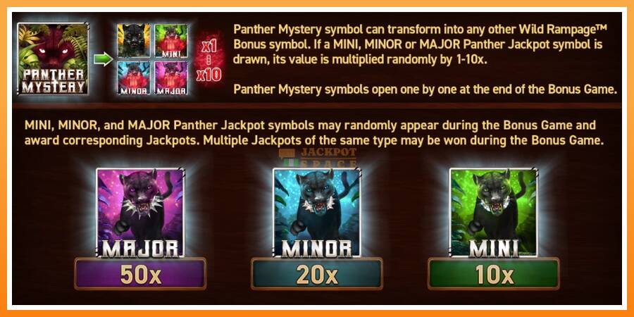 Mighty Wild: Panther Grand Platinum Edition leikjavél fyrir peninga, mynd 6