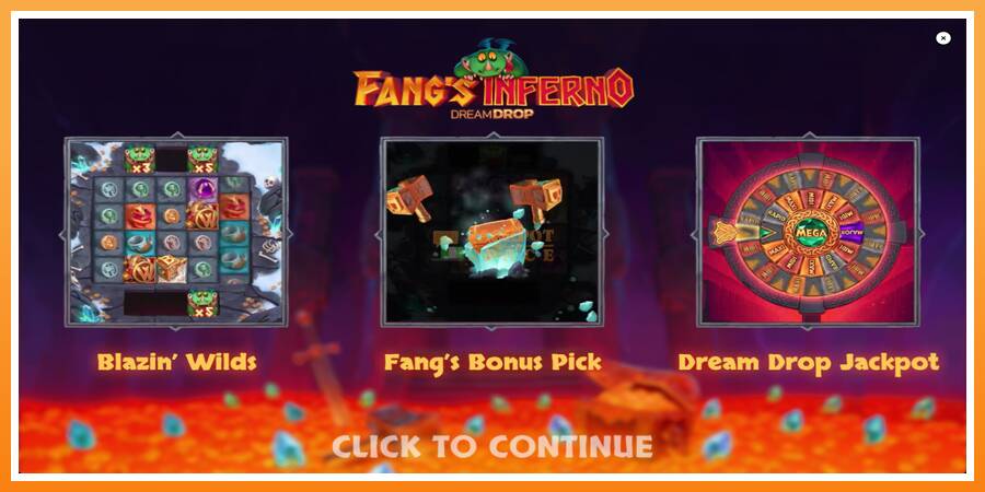 Fangs Inferno Dream Drop leikjavél fyrir peninga, mynd 1