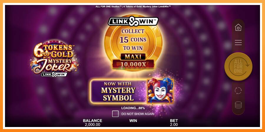 6 Tokens of Gold: Mystery Joker Link & Win leikjavél fyrir peninga, mynd 1