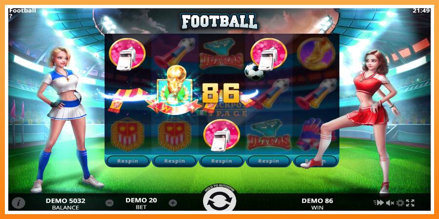 Football leikjavél fyrir peninga, mynd 4