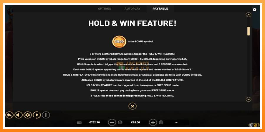 Buffalo Wealth - Hold & Win leikjavél fyrir peninga, mynd 6