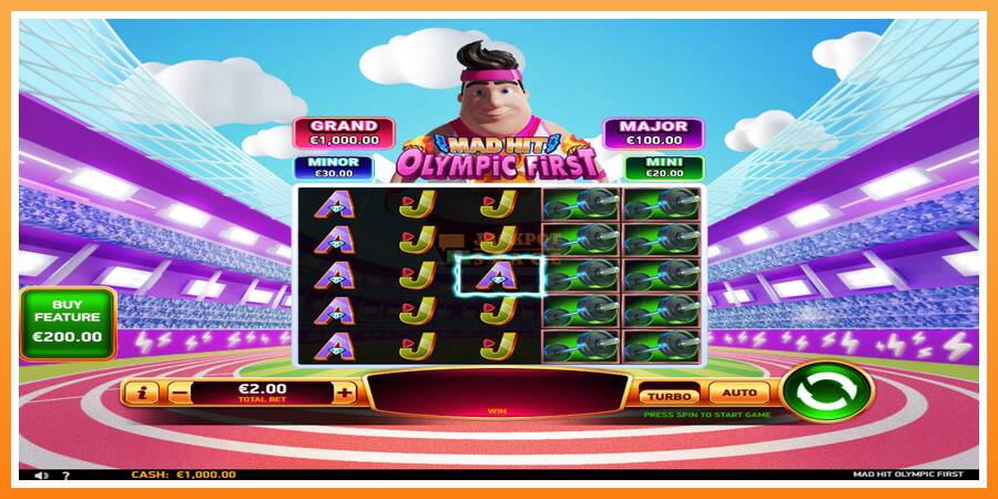 Mad Hit Olympic First leikjavél fyrir peninga, mynd 2