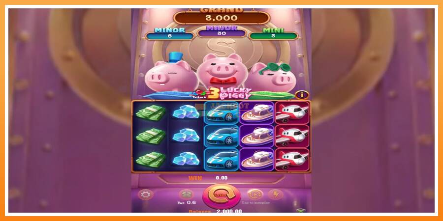 3 Lucky Piggy leikjavél fyrir peninga, mynd 1