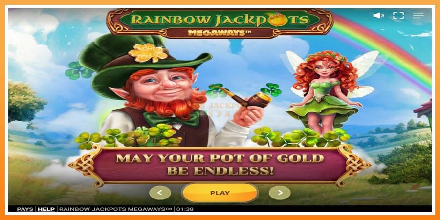 Rainbow Jackpots Megaways leikjavél fyrir peninga, mynd 1