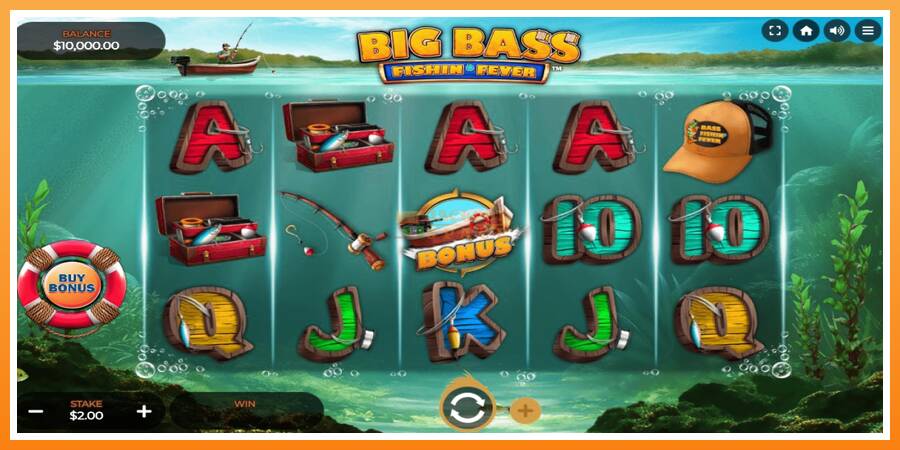 Big Bass Fishin Fever leikjavél fyrir peninga, mynd 1