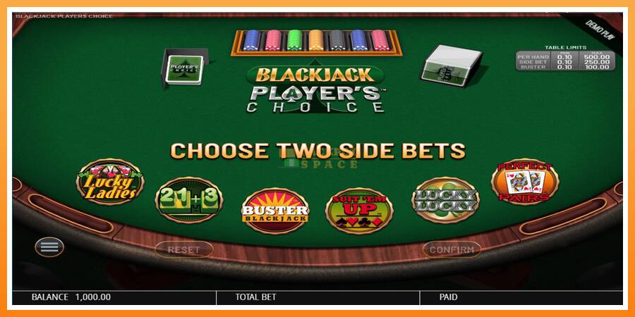 Blackjack Players Choice leikjavél fyrir peninga, mynd 2