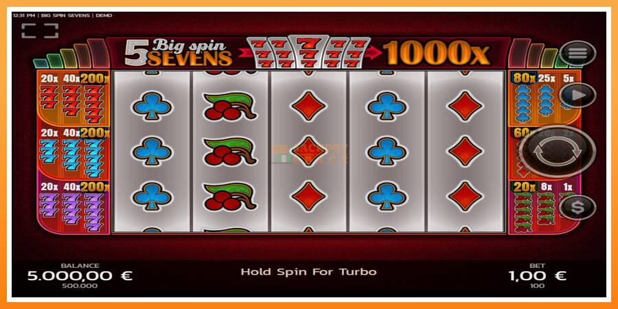 Big Spin Sevens leikjavél fyrir peninga, mynd 1